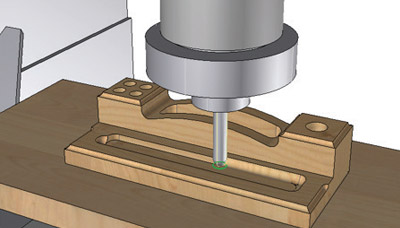 Topsolid Wood CAM - Maquinação simples